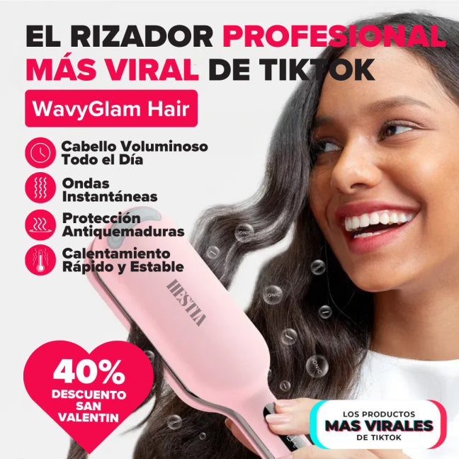 WavyGlam Hair - Ondas Perfectas en 15 Minutos